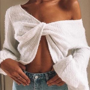 Princess Polly Henrik Cropped Sweater